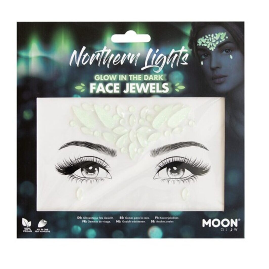 Face Jewel Northern Lights Glow in the Dark | Moon Cosmetics