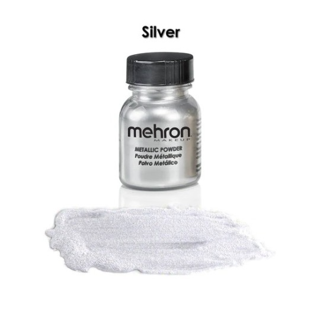 Mehron Metallic Powder Silver