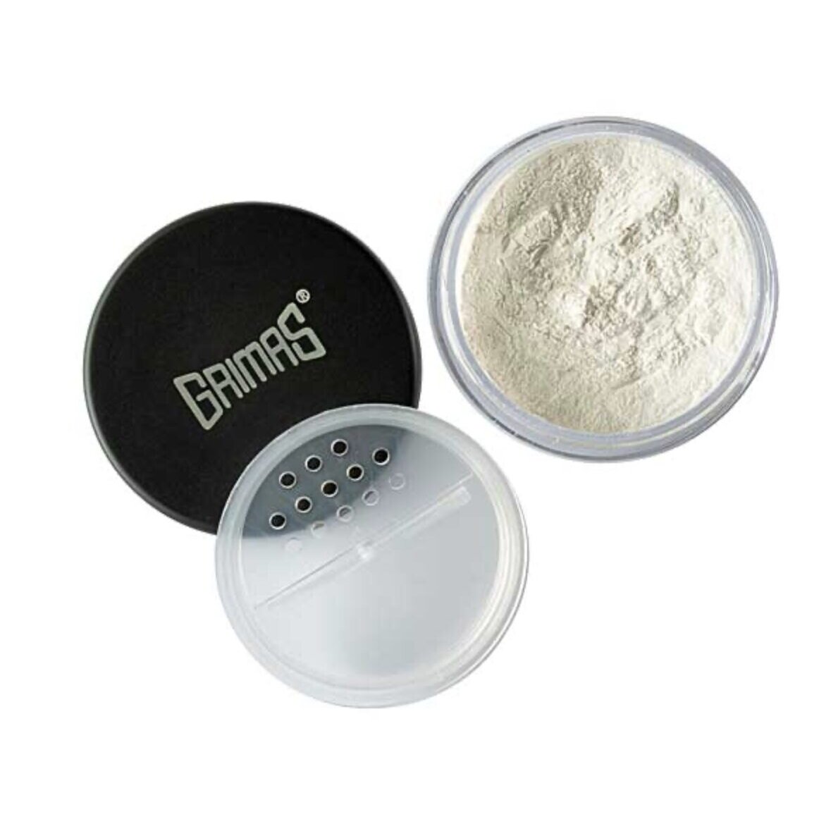 Grimas Color Powder Pearl 07 White/Silver 10 gram