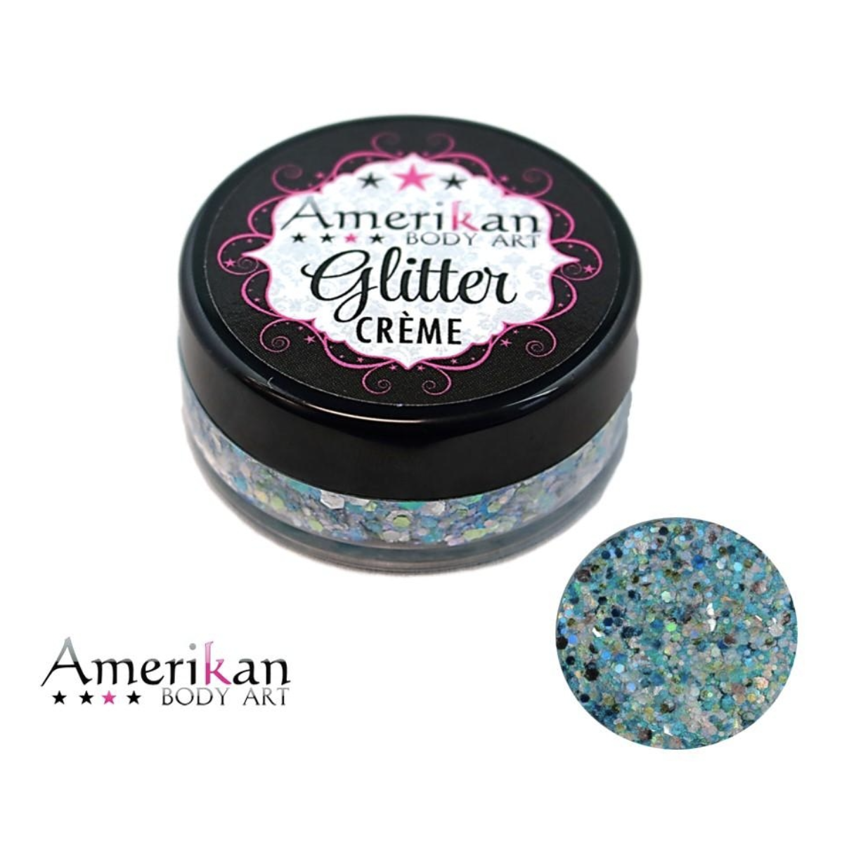 Amerikan Body Art Glitter Creme Pisces