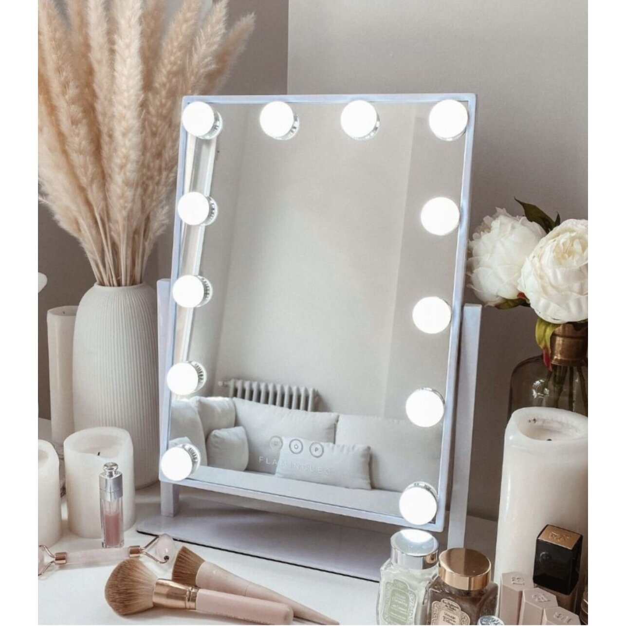 MAKE-UP MIRROR LED WHITE 45x30