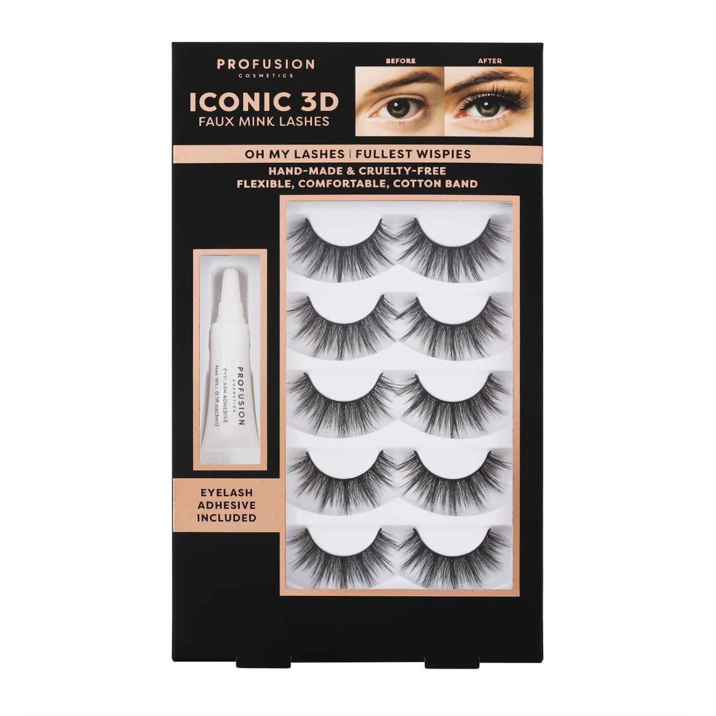 PROFUSION | Wimperset 5 stuks Oh My Lashes