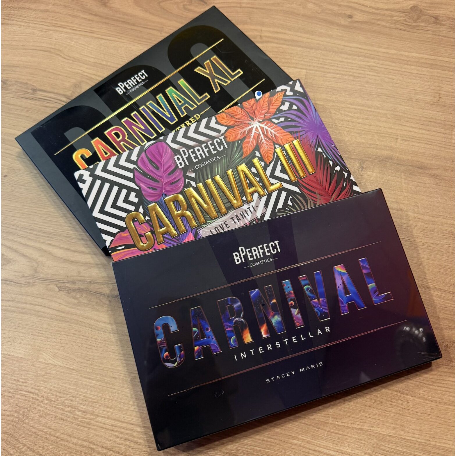 BPERFECT | Ultimate BPerfect Palette Kit | Carnival XL, Carnival III Tahiti, Carnival Interstellar