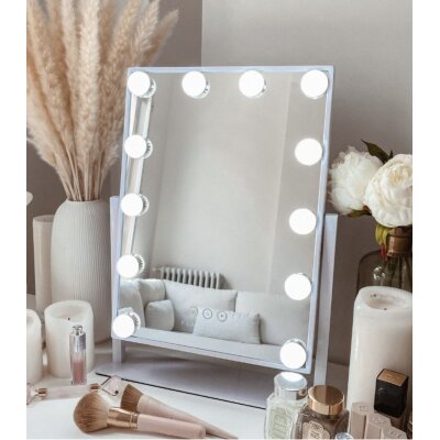 MAKE-UP MIRROR LED WHITE 45x30
