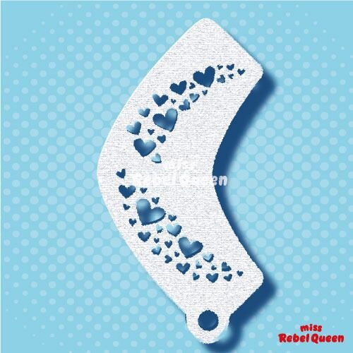 MISS REBEL QUEEN SJABLOON | Eye Design Hearts