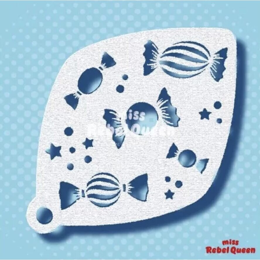 MISS REBEL QUEEN SJABLOON | Candyland Sjabloon