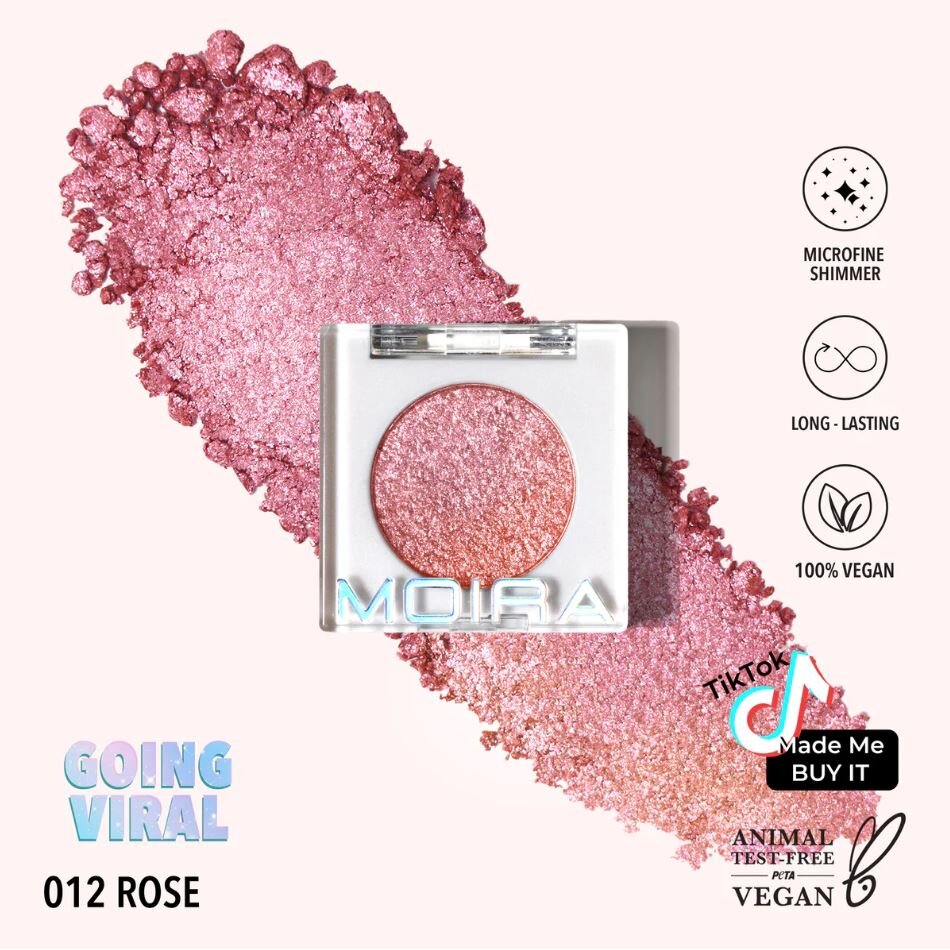MOIRA Cosmetics | Chroma Light Shadow - Rosé