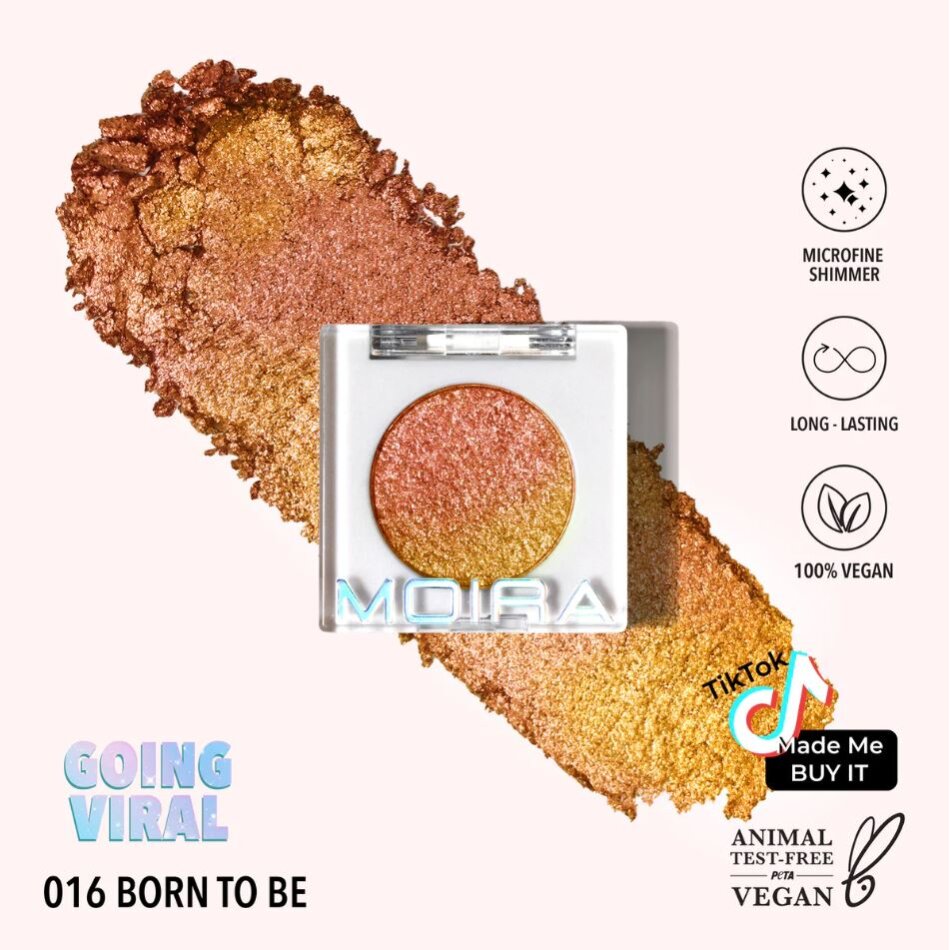 MOIRA Cosmetics | Chroma Light Shadow - Born to Be