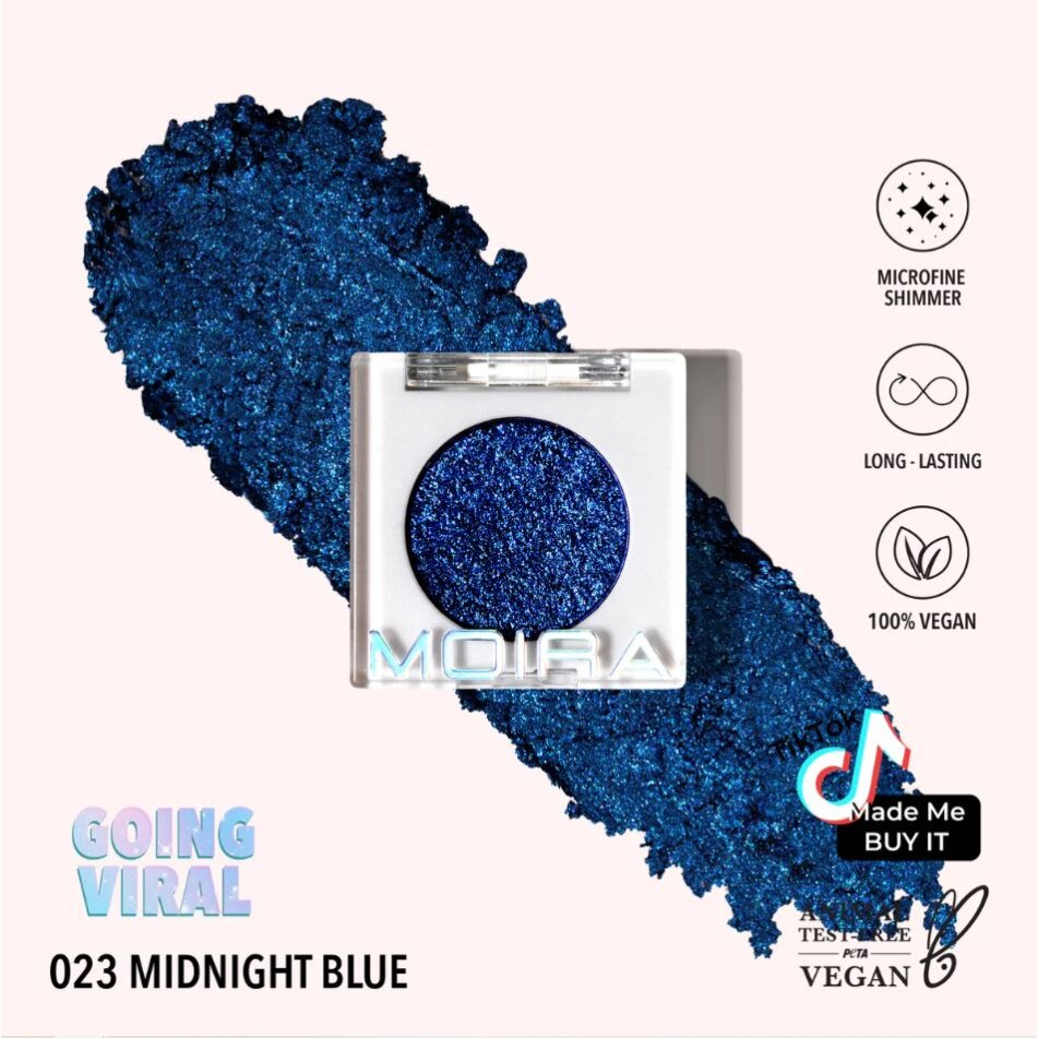 MOIRA Cosmetics | Chroma Light Shadow -  Midnight Blue