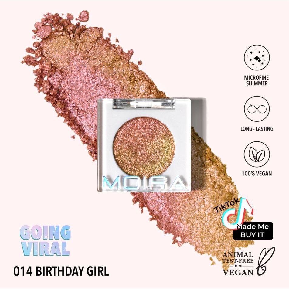 MOIRA Cosmetics | Chroma Light Shadow - Birthday Girl