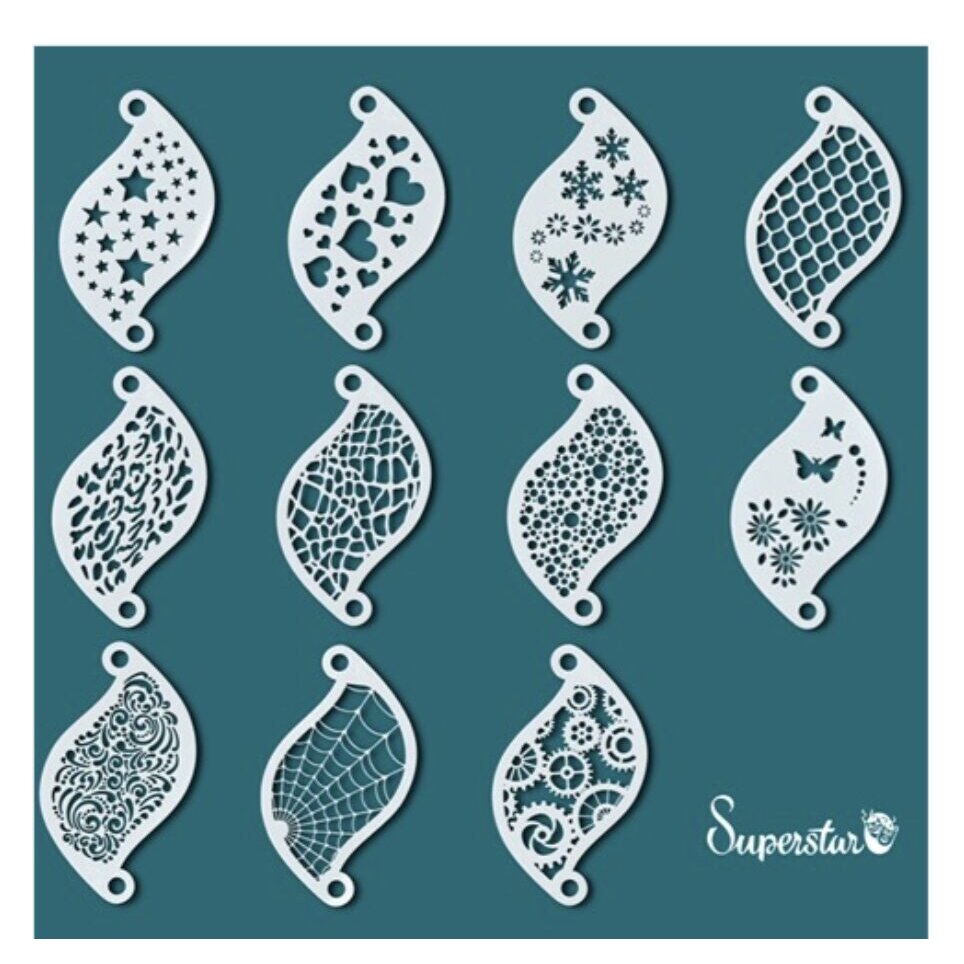 Superstar Sjablonen Set