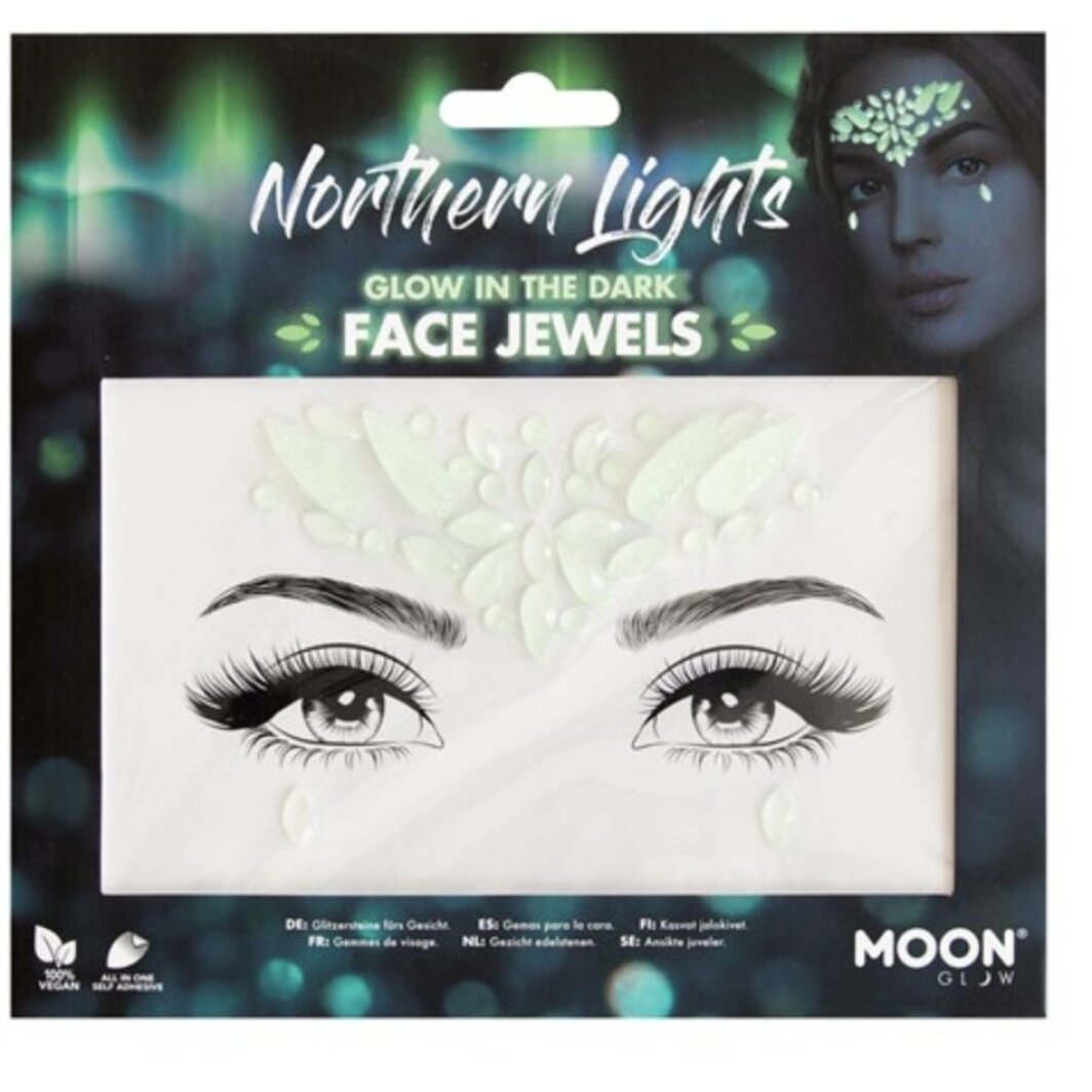 Face Jewel Northern Lights Glow in the Dark | Moon Cosmetics
