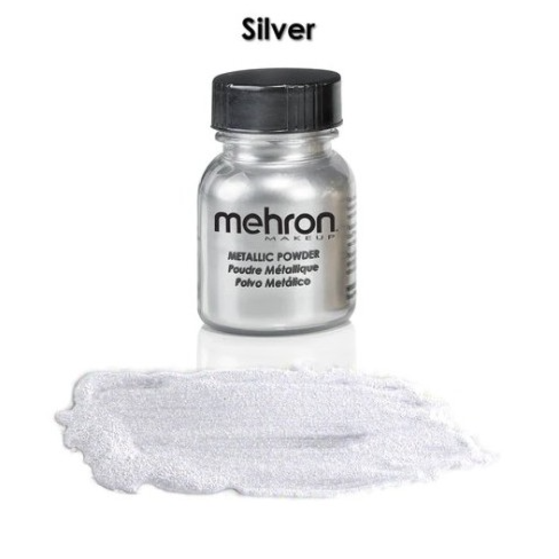 Mehron Metallic Powder Silver