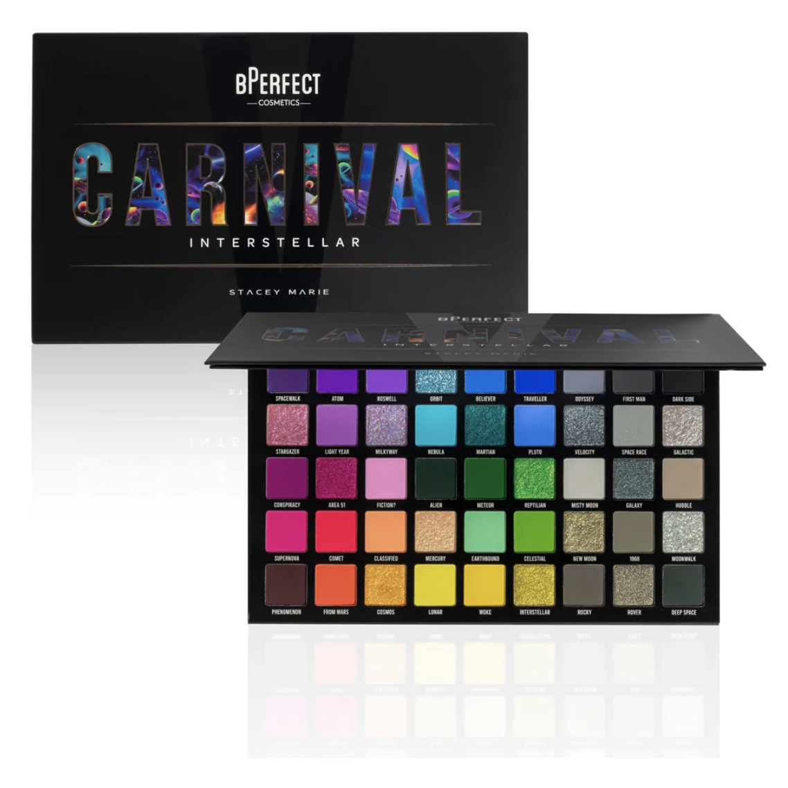 BPERFECT | Carnival Interstellar Pressed Pigment Palette