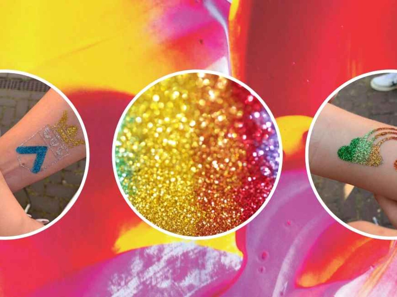 Glittertattoo