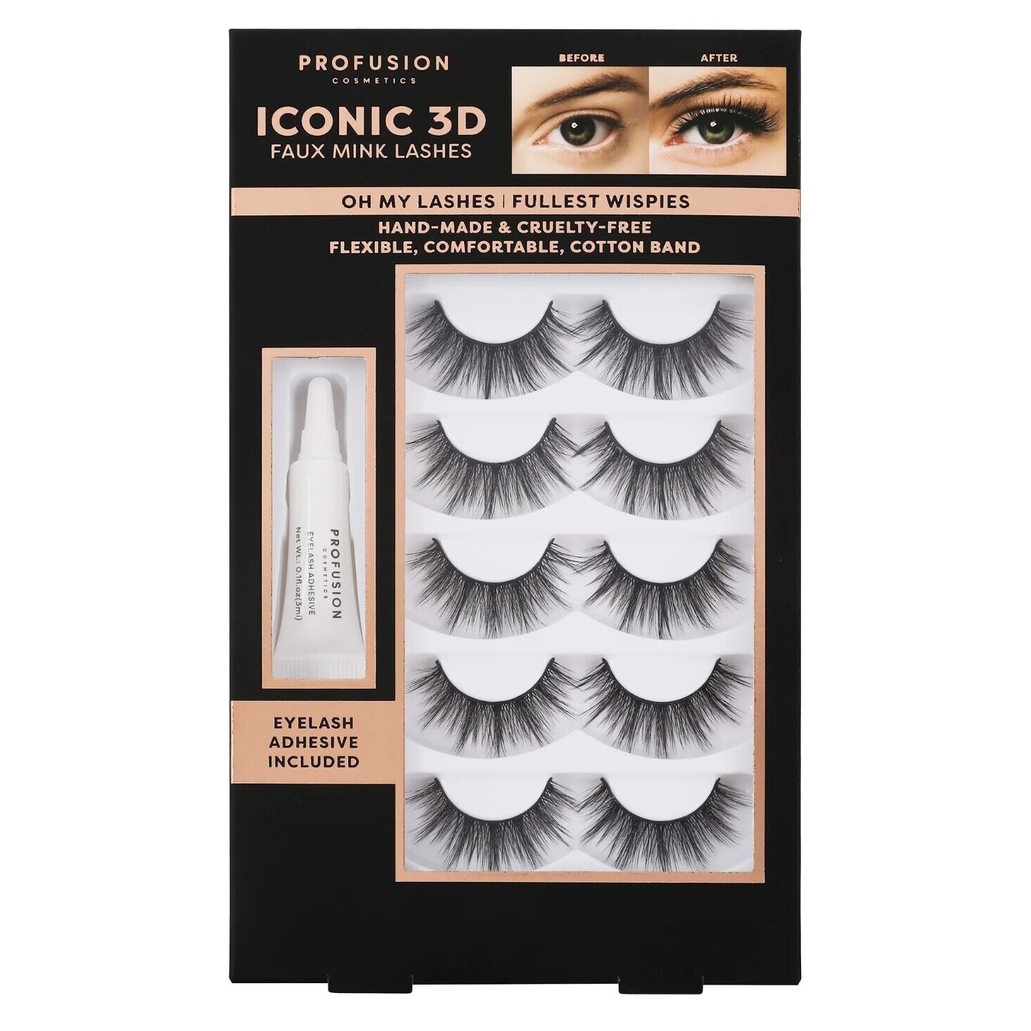 PROFUSION | Wimperset 5 stuks Oh My Lashes