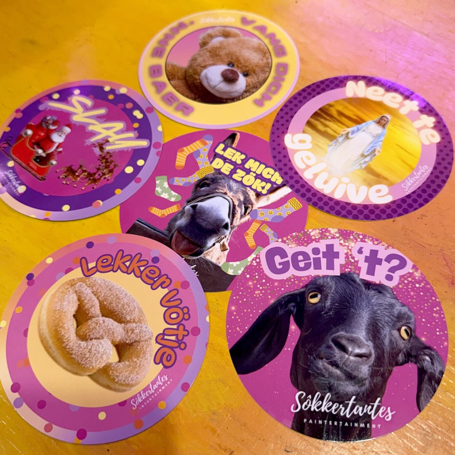 Sôkkertantes StickerSet Vastelaovend 2026
