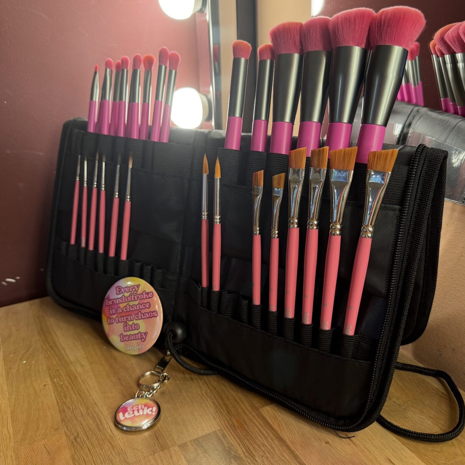 SOKKERTANTES BRUSH SET (2x)  incl. PENSELENETUI