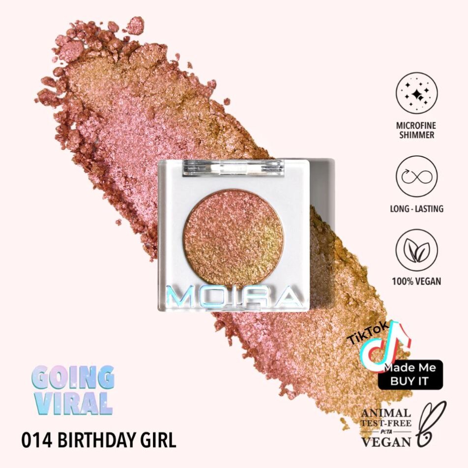 MOIRA Cosmetics | Chroma Light Shadow - Birthday Girl