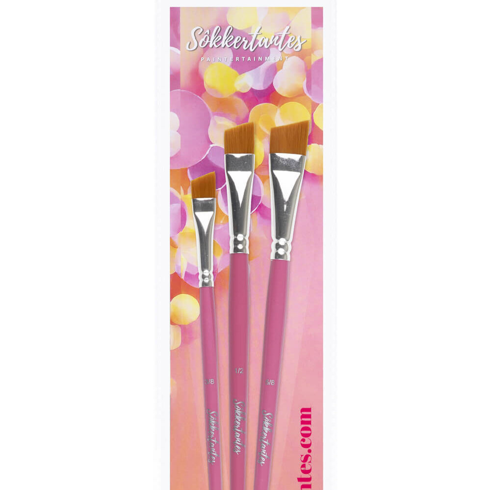 SOKKERTANTES BRUSHES | Angular Brush Set