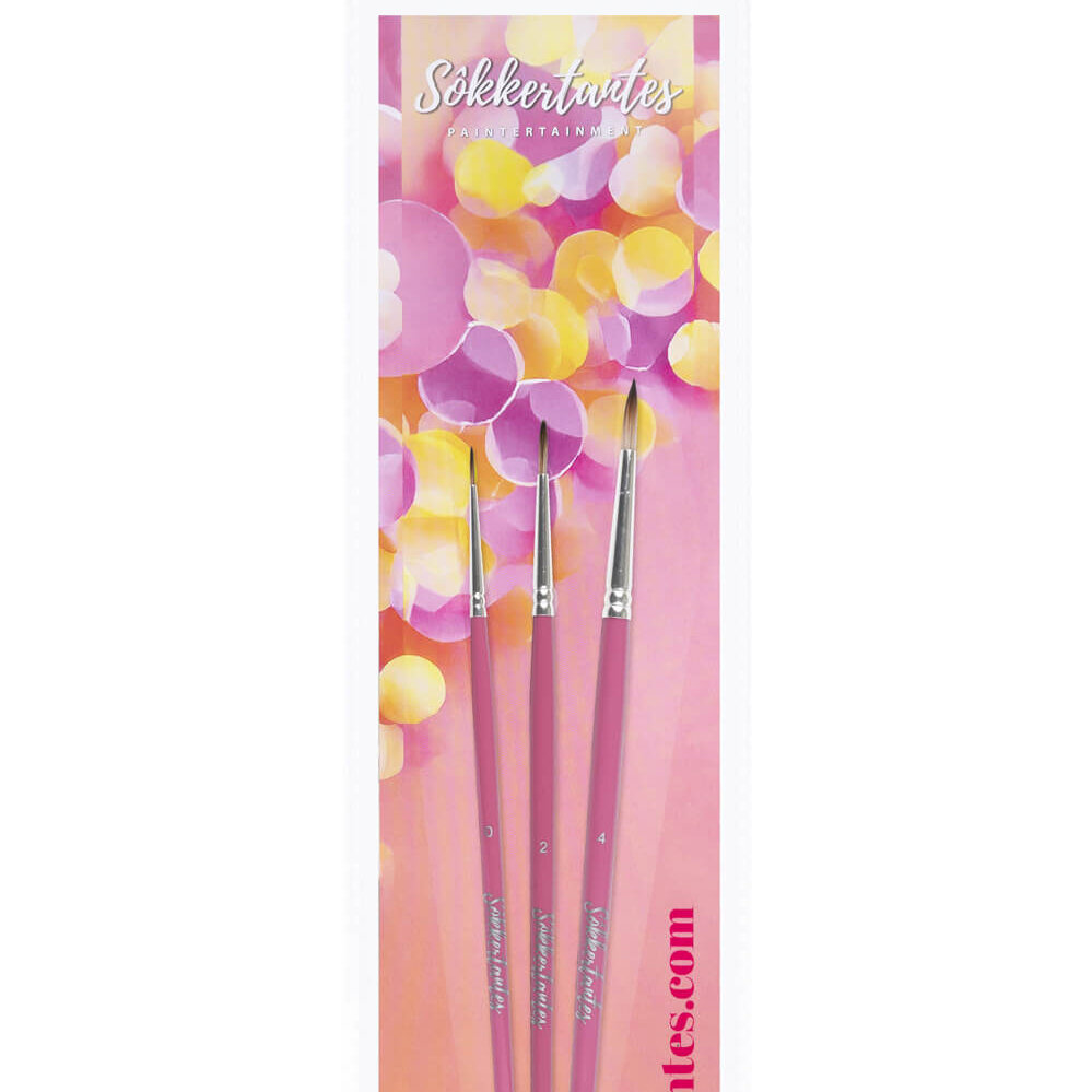 SOKKERTANTES BRUSHES | Round Brush Set