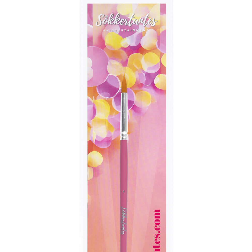 SOKKERTANTES BRUSHES | Flower Brush Round Big