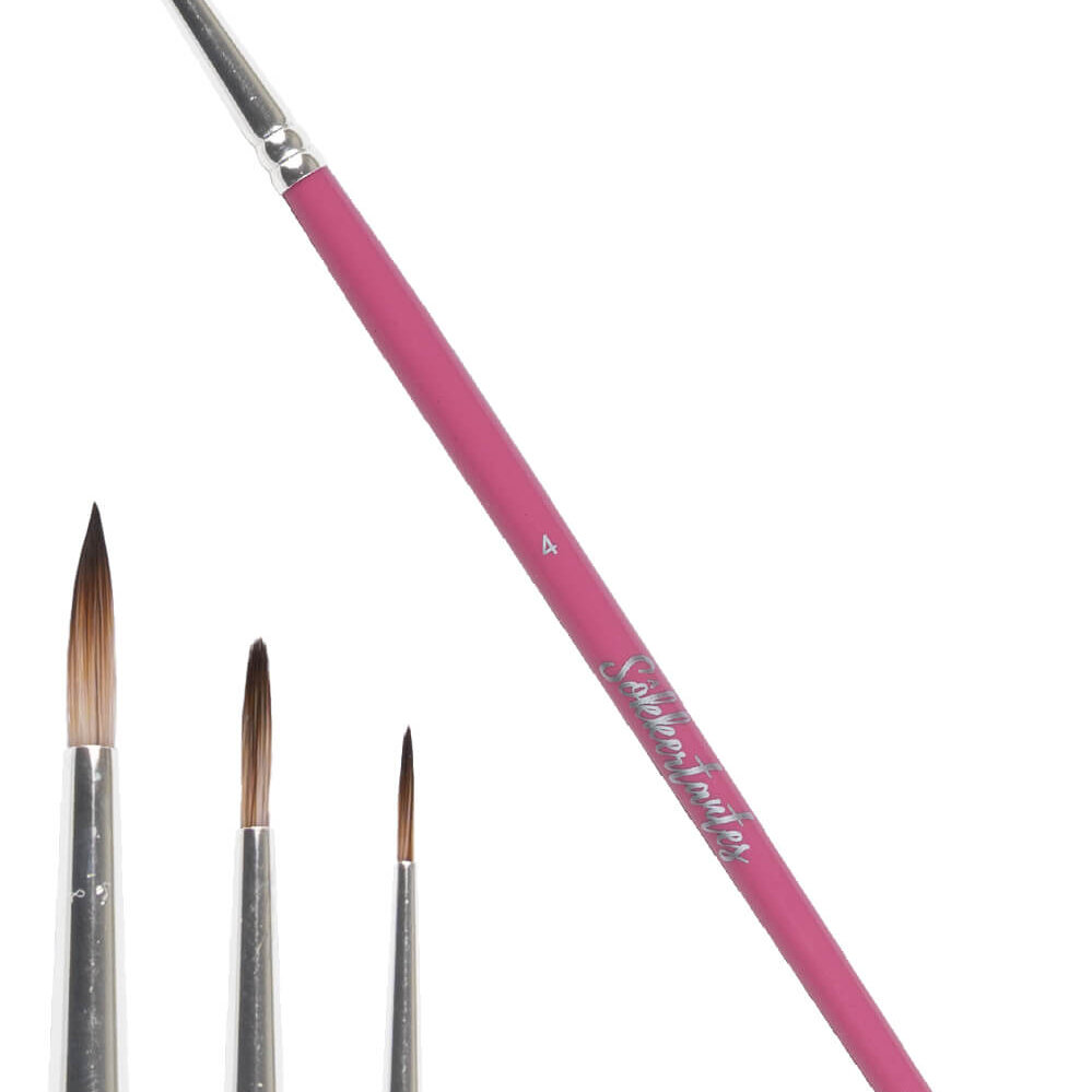 SOKKERTANTES BRUSHES | Flower Brush Round Big